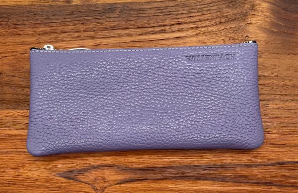 Leder Mäppchen Ianis flieder